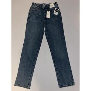 Forever 21 Ultra High Rise Straight Leg Jeans Size 26 Fast Shipping NWT